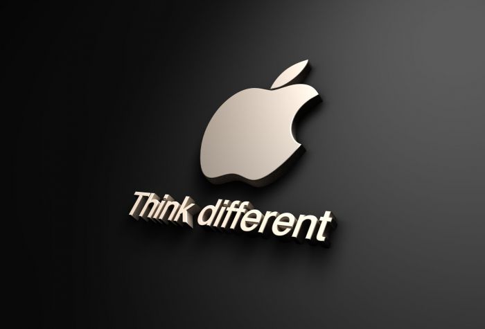 Картинка Apple Mac, надпись 