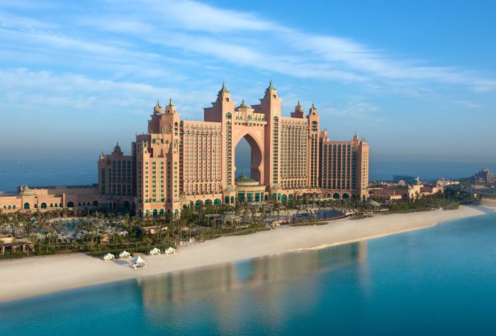 Картинка отель Atlantis The Palm на острове Пальма Джумейра в Дубае