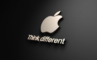 Apple Mac, надпись 