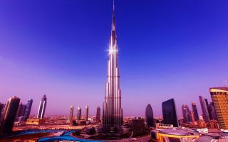 Бурдж-Халифа (Burj Khalifa) небоскреб в Дубае
