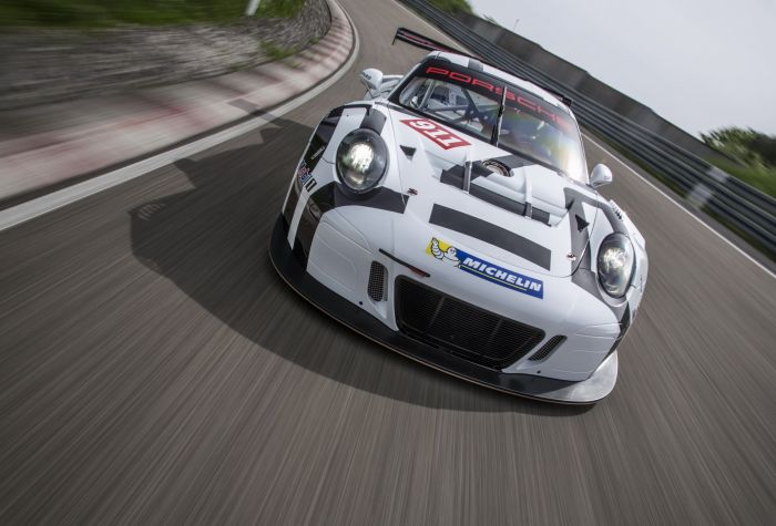 Картинка спортивный Porsche, скорость, трек, гонки