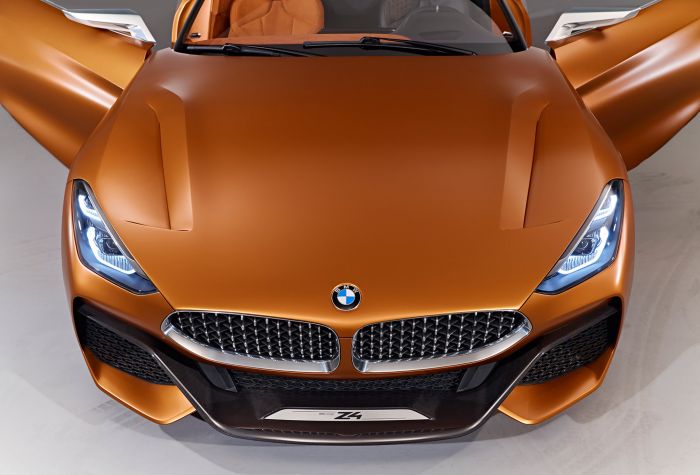 Картинка концепт автомобиль BMW Z4 вид спереди
