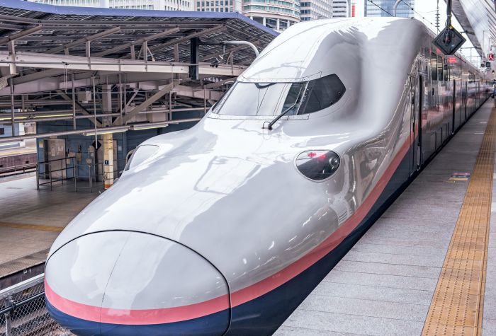Картинка shinkansen, сверхскоростной пассажирский экспрес